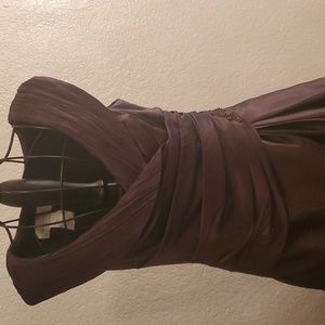 Elegant brown formal